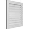 Ekena Millwork Vertical Surface Mount PVC Gable Vent: Functional, w/ 3-1/2"W x 1"P Standard Frame, 30"W x 32"H GVPVE30X3201SF - alternate 5